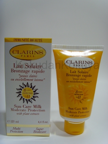 CLARINS Sun Care Güneş Ürünleri Unisex 125ml Güneş Kremi spf 8 