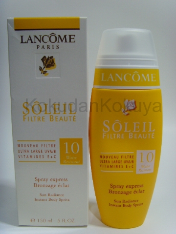 LANCOME Soleil (Filtre Beaute) Güneş Ürünleri Unisex 150ml Güneş Kremi spf 10 