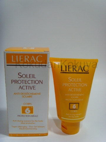 LIERAC Soleil Protection Active Güneş Ürünleri Unisex 125ml Güneş Kremi spf 6 