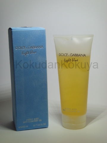 DOLCE GABBANA Light Blue pour Femme Banyo Ürünleri Kadın 200ml Duş Jeli