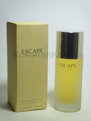 CALVIN KLEIN Escape for Men (Vintage) Parfüm Erkek 100ml Eau De Toilette (EDT) Sprey