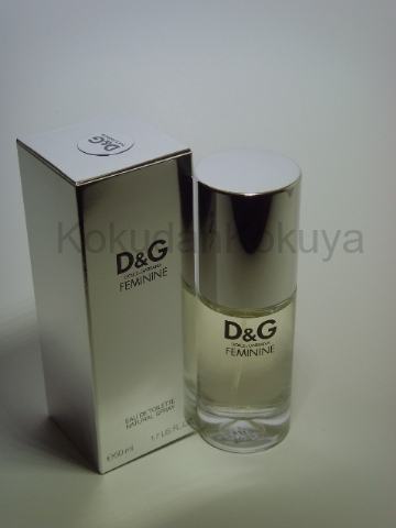 DOLCE GABBANA Feminine (Vintage) Parfüm Kadın 50ml Eau De Toilette (EDT) Sprey