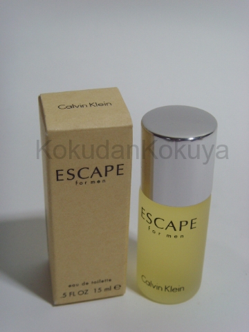 CALVIN KLEIN Escape for Men (Vintage) Parfüm Erkek 15ml Eau De Toilette (EDT) Dökme