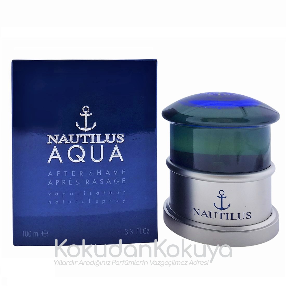 NAUTILUS Aqua Nautilus (Vintage) Erkek Cilt Bakım Ürünleri Erkek 100ml Traş Losyonu Sprey 