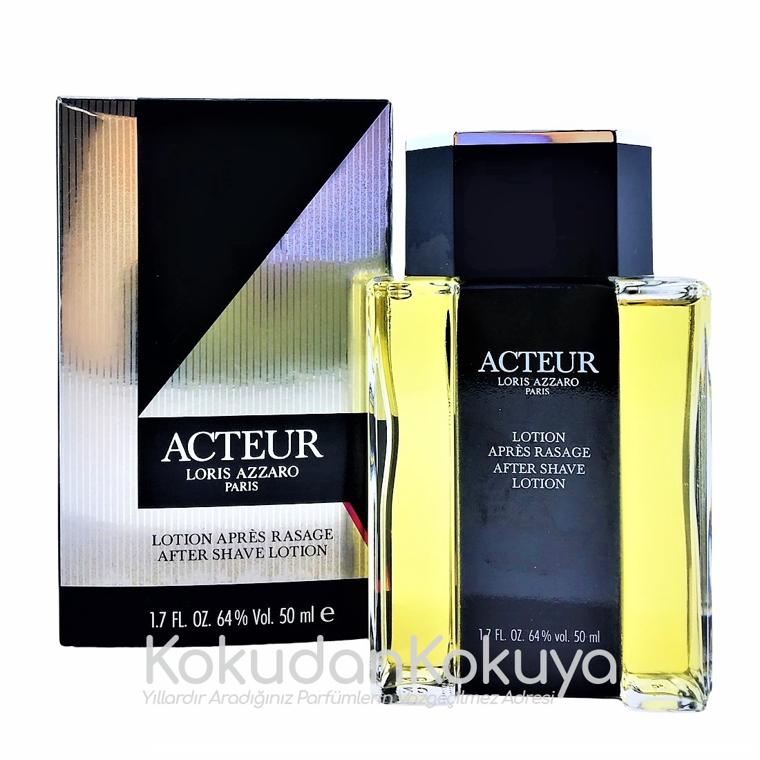 AZZARO Acteur (Vintage) Erkek Cilt Bakım Ürünleri Erkek 50ml Traş Losyonu Dökme Dökme