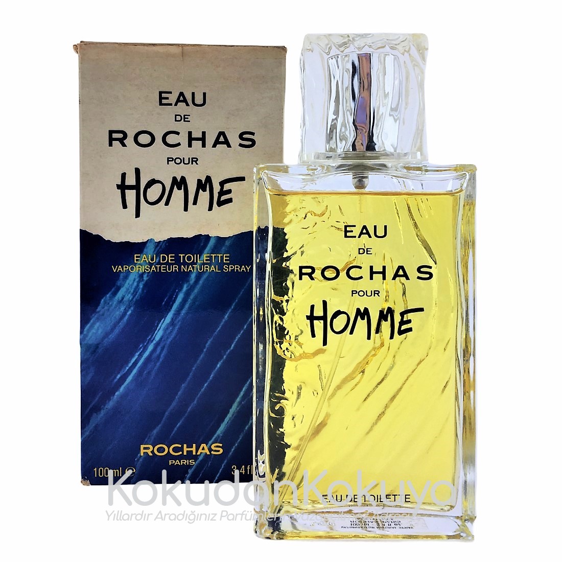 ROCHAS Eau De Rochas pour Homme (Vintage) Parfüm Erkek 100ml Eau De Toilette (EDT) 