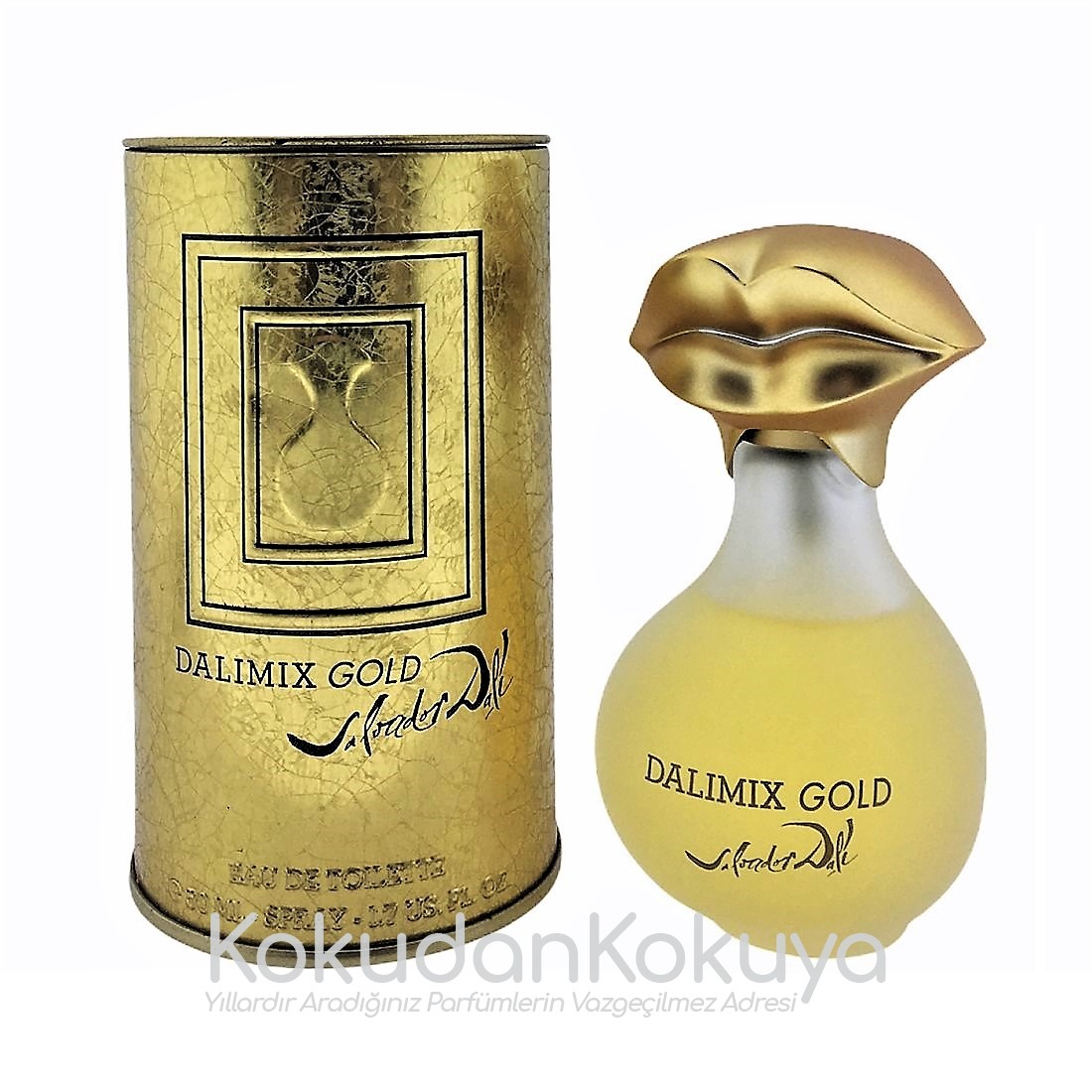 SALVADOR DALI Dalimix Gold (Vintage) Parfüm Unisex 50ml Eau De Toilette (EDT) Sprey 