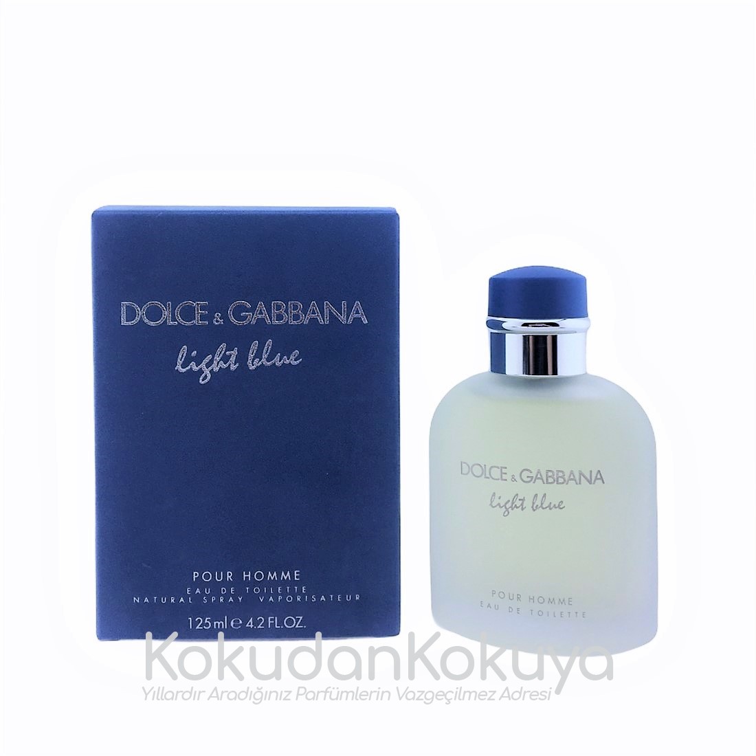 DOLCE GABBANA Light Blue pour Homme (Vintage) Parfüm Erkek 125ml Eau De Toilette (EDT) Sprey 