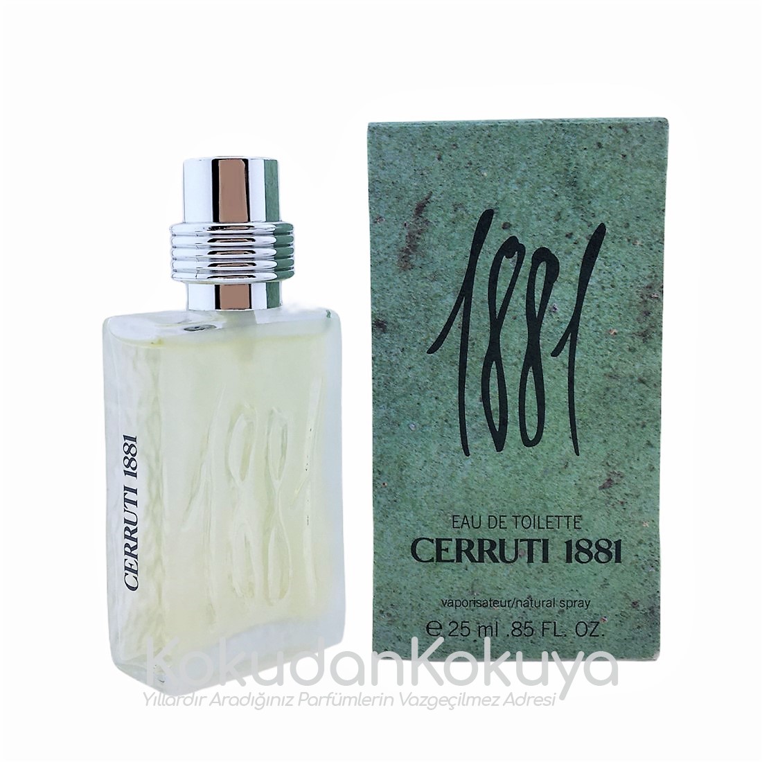 NINO CERRUTI 1881 pour Homme (Vintage) Parfüm Erkek 25ml Eau De Toilette (EDT) Sprey 