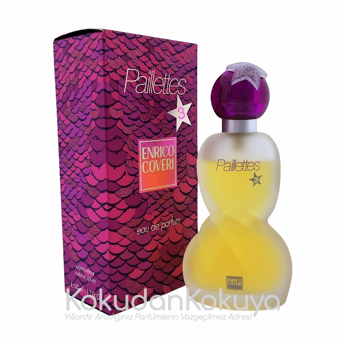 ENRICO COVERI Paillettes 3 Parfüm Kadın 40ml Eau De Parfum (EDP) Sprey 