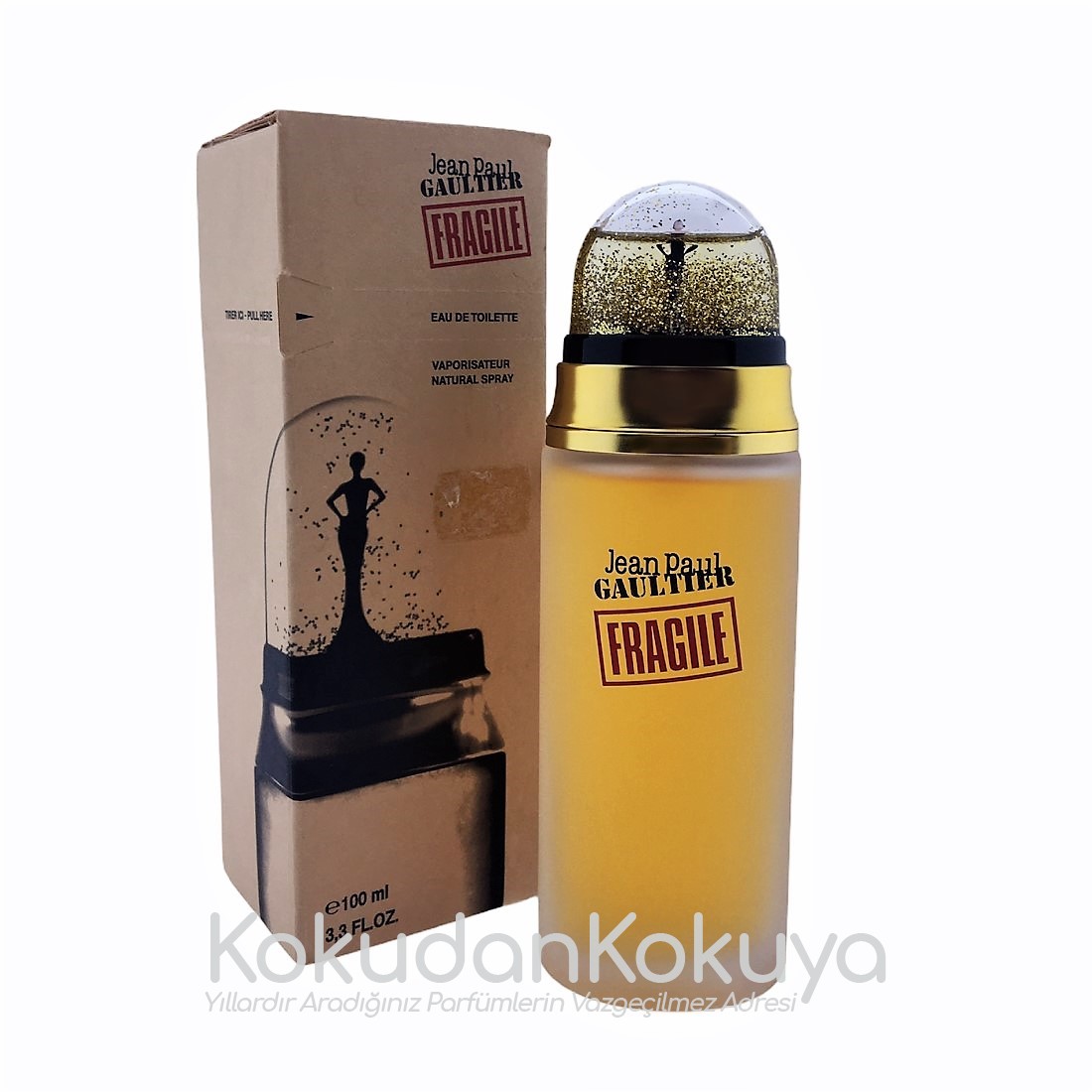 JEAN PAUL GAULTIER Fragile (Vintage) Parfüm Kadın 100ml Eau De Toilette (EDT) 
