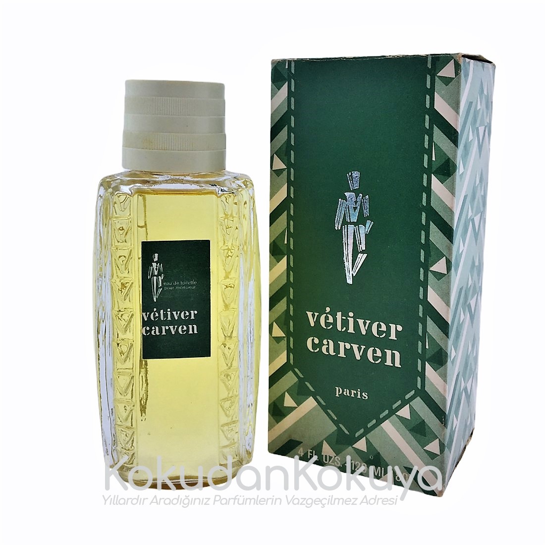 CARVEN Vetiver (Vintage 1) Parfüm Erkek 120ml Eau De Toilette (EDT) 