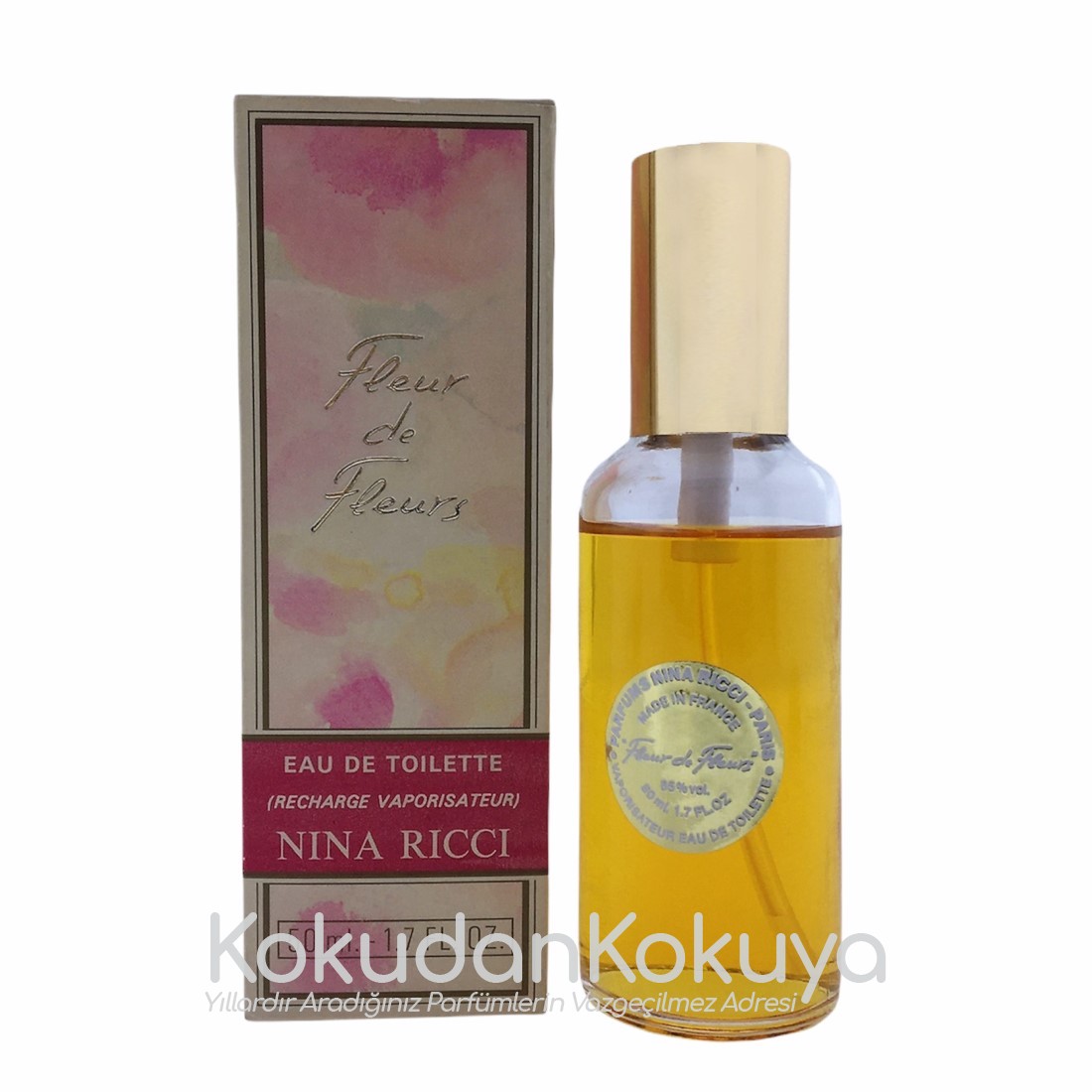 NINA RICCI Fleur De Fleurs (Vintage) Parfüm Kadın 50ml Eau De Toilette (EDT) Sprey 