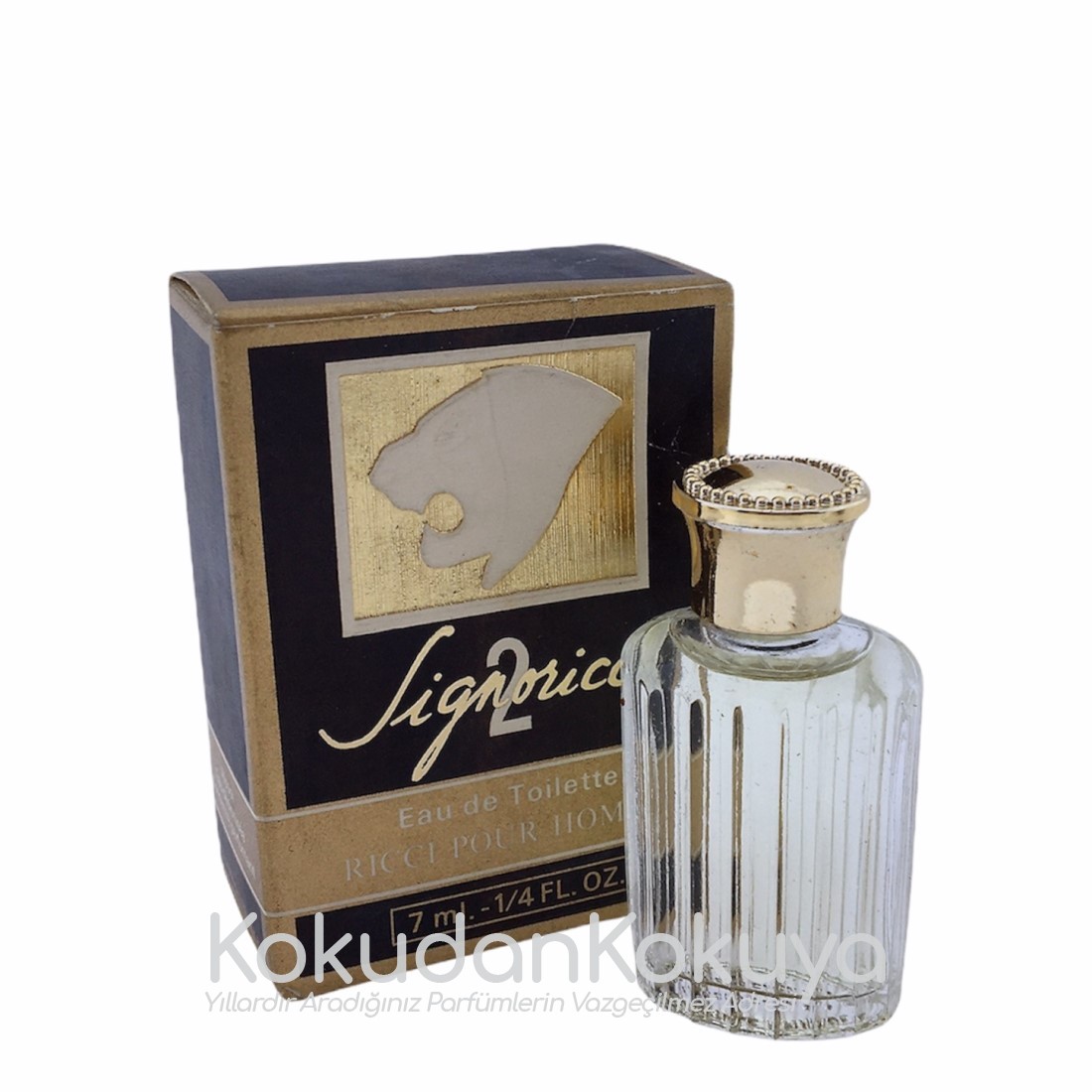 NINA RICCI Signoricci 2 (Vintage) Parfüm Erkek 7ml Minyatür (Mini Perfume) 