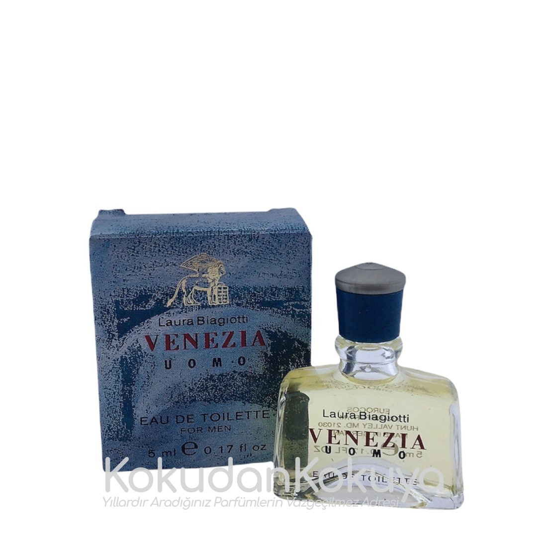 LAURA BIAGIOTTI Venezia Uomo (Vintage) Parfüm Erkek 5ml Minyatür (Mini Perfume) Dökme 
