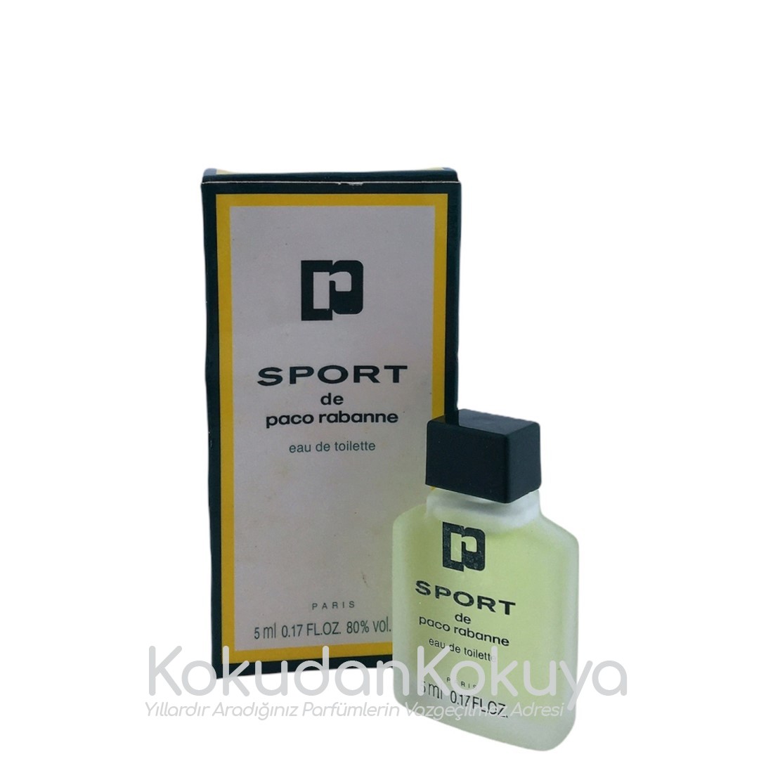 PACO RABANNE Sport (Vintage) Parfüm Erkek 5ml Minyatür (Mini Perfume) Dökme 