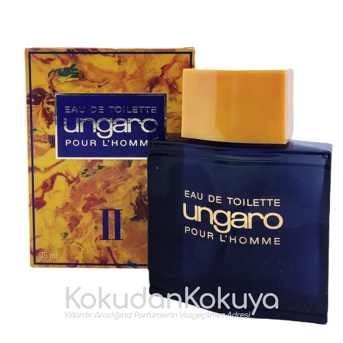 EMANUEL UNGARO Ungaro pour L'Homme II (Vintage Ungaro 2) Parfüm Erkek 75ml Eau De Toilette (EDT) Dökme 