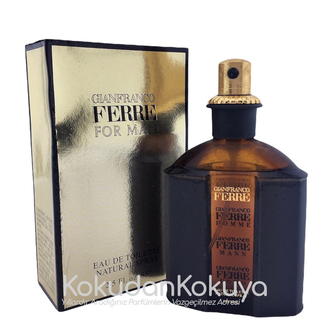 GIANFRANCO FERRE Classic For Man (Vintage) Parfüm Erkek 75ml Eau De Toilette (EDT) Sprey 