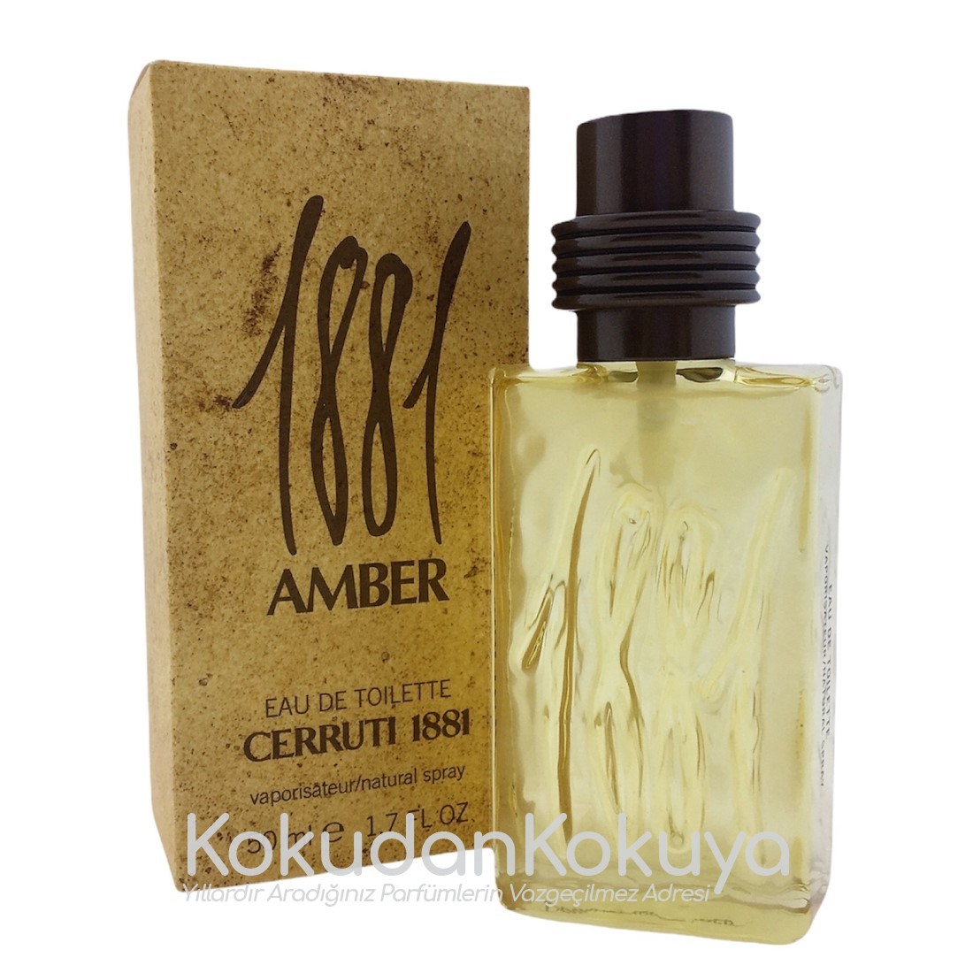 NINO CERRUTI 1881 Amber (Vintage) Parfüm Erkek 50ml Eau De Toilette (EDT) Sprey 