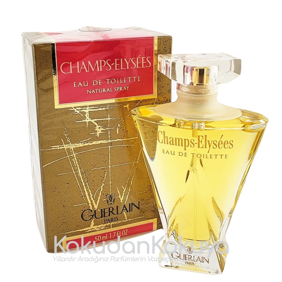 GUERLAIN Champs Elysees (Vintage) Parfüm Kadın 50ml Eau De Toilette (EDT) Sprey 