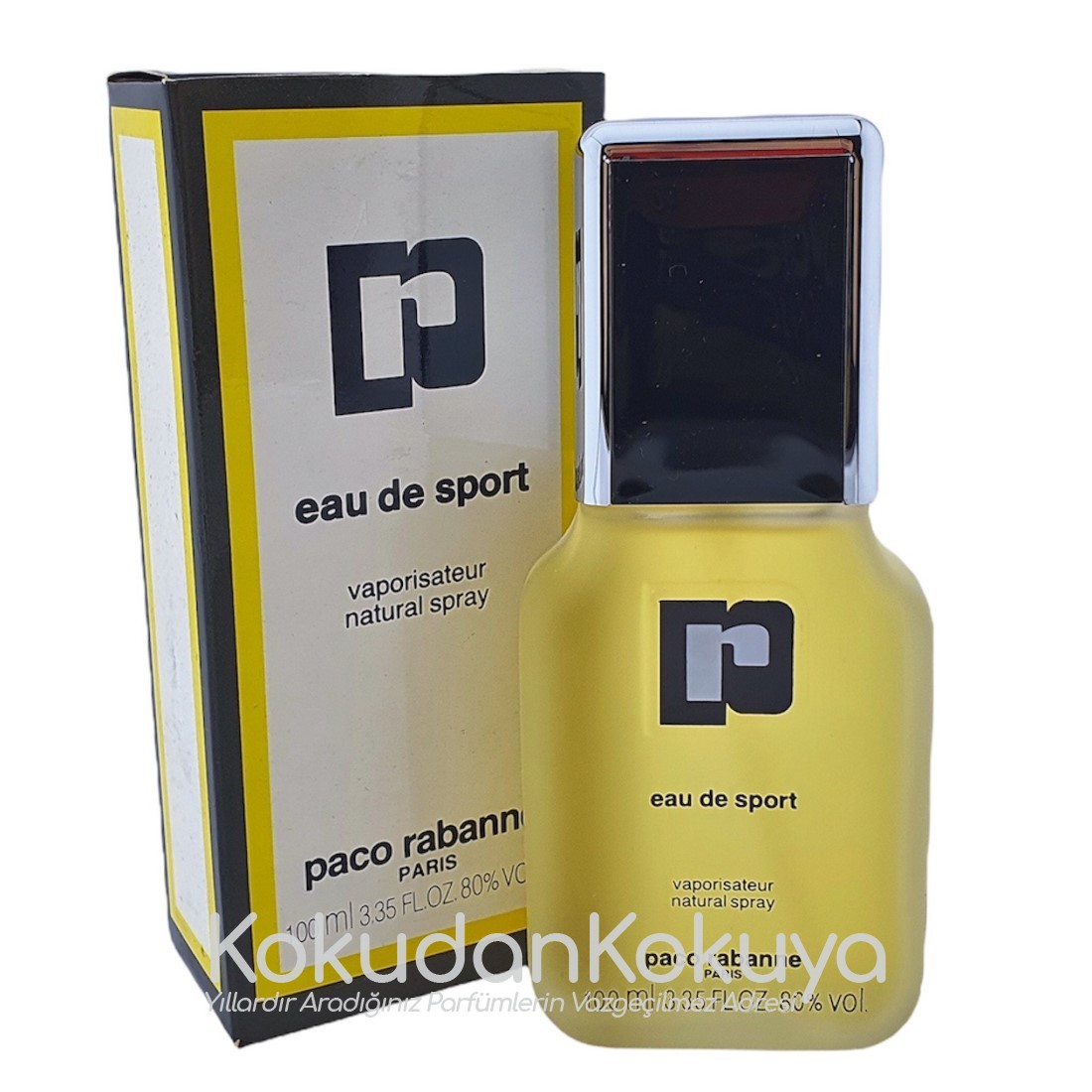 PACO RABANNE Eau de Sport (Vintage) Parfüm Erkek 100ml Eau De Toilette (EDT) Sprey 