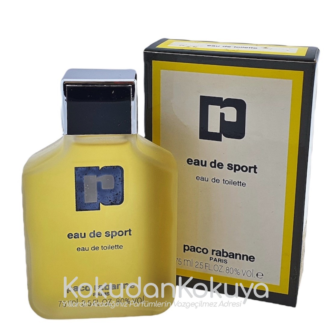 PACO RABANNE Eau de Sport (Vintage) Parfüm Erkek 75ml Eau De Toilette (EDT) Dökme 