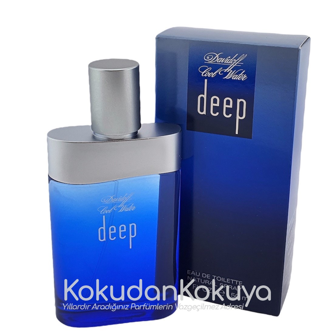 DAVIDOFF Cool Water Deep (Vintage) Parfüm Erkek 50ml Eau De Toilette (EDT) Sprey 