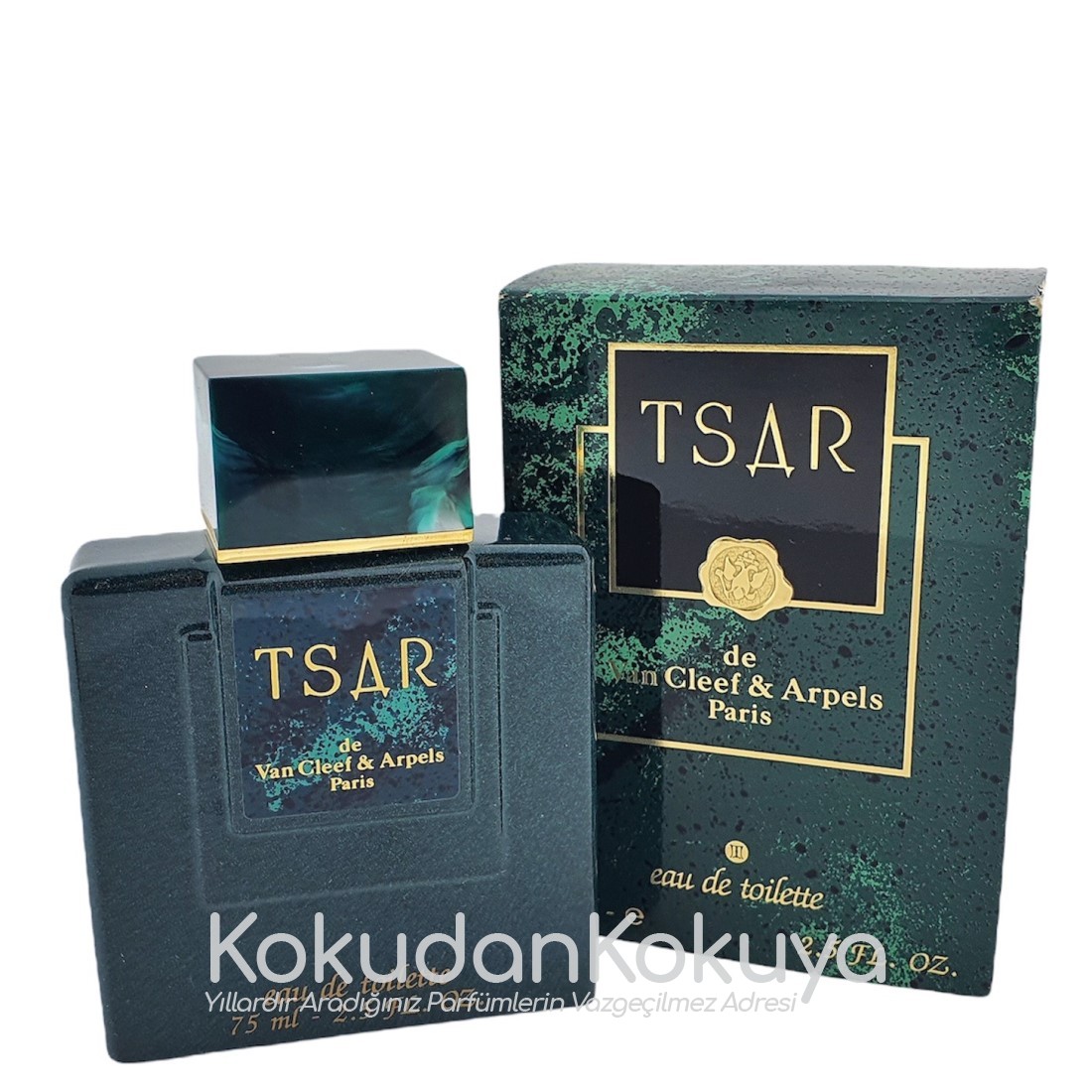 VAN CLEEF & ARPELS Tsar (Vintage) Parfüm Erkek 75ml Eau De Toilette (EDT) Dökme 