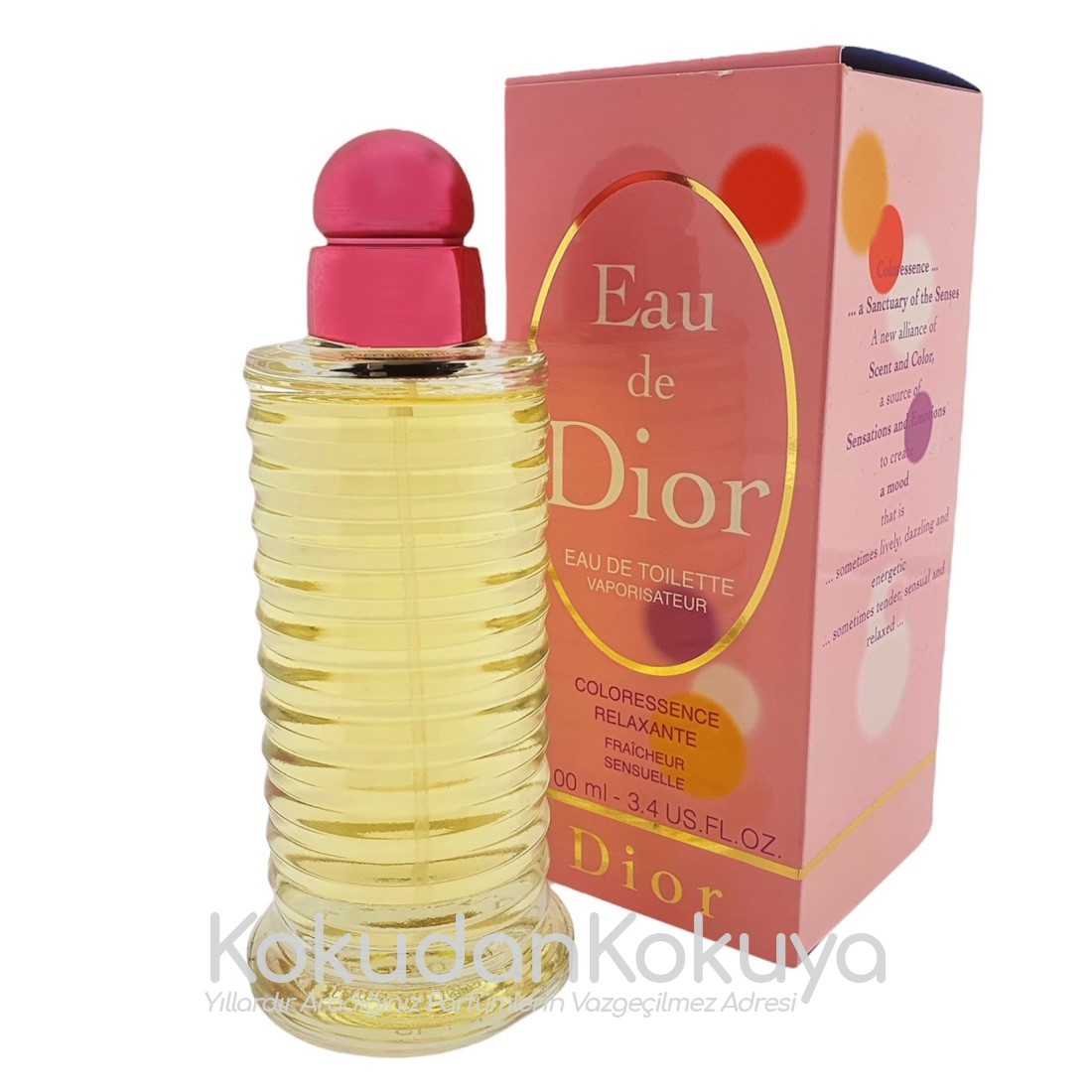 CHRISTIAN DIOR Eau De Dior Relaxing (Vintage) Parfüm Kadın 100ml Eau De Toilette (EDT) Sprey 