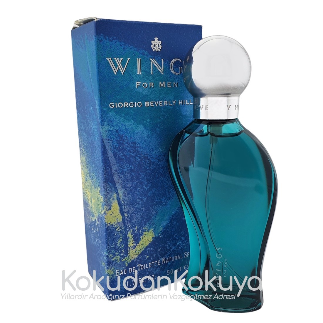 GIORGIO BEVERLY HILLS Wings for Men (Vintage) Parfüm Erkek 50ml Eau De Toilette (EDT) Sprey 