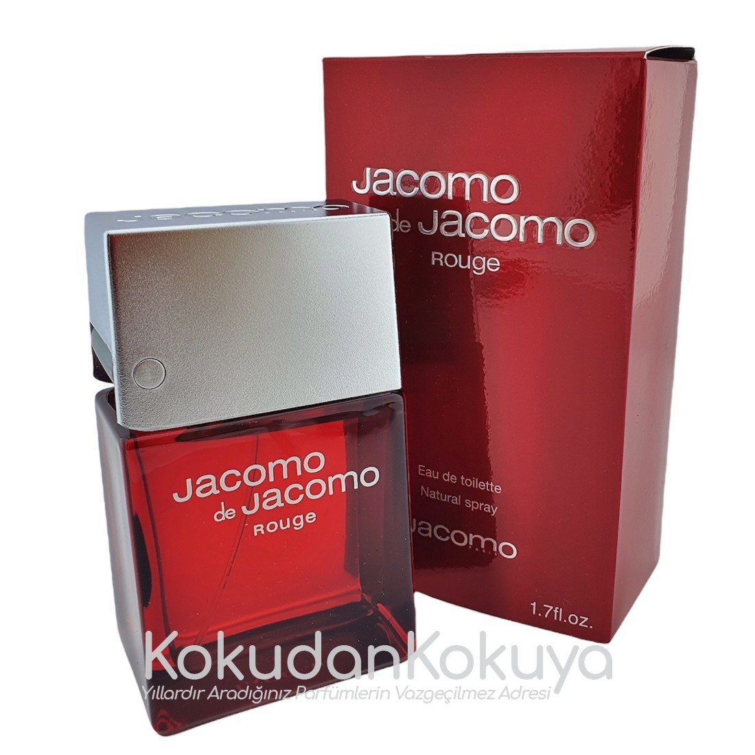 JACOMO Jacomo de Jacomo Rouge (Vintage) Parfüm Erkek 50ml Eau De Toilette (EDT) Sprey 