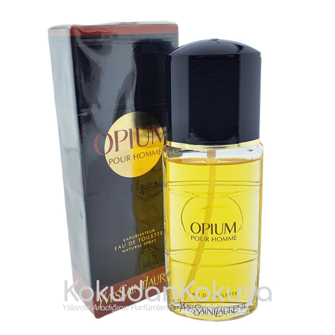 YVES SAINT LAURENT (YSL) Opium pour Homme (Vintage) Parfüm Erkek 50ml Eau De Toilette (EDT) Sprey 