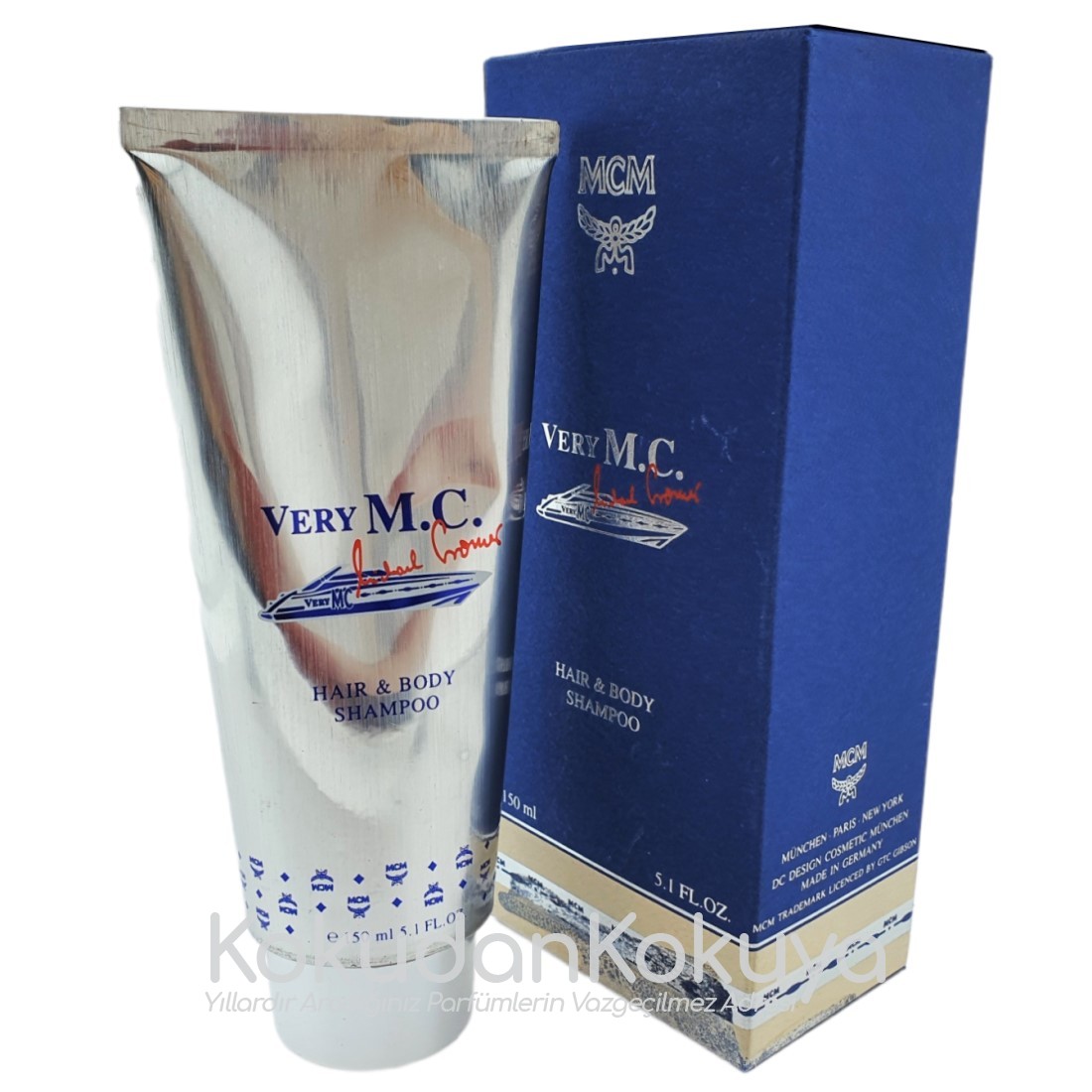 MCM Very M.C (Vintage) Saç Bakım Ürünleri Erkek 150ml Saç ve Vücut Şampuanı Dökme 