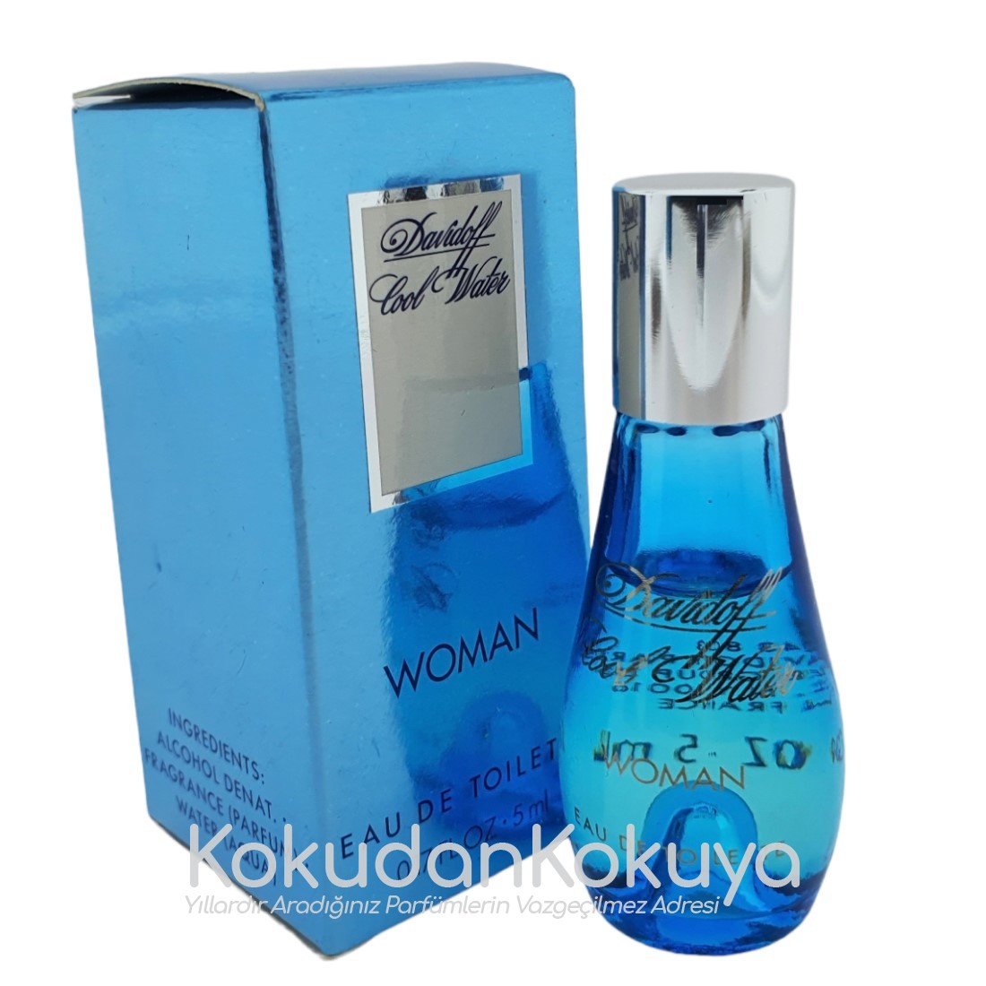 DAVIDOFF Cool Water for Women (Vintage) Parfüm Kadın 5ml Minyatür (Mini Perfume) Dökme 