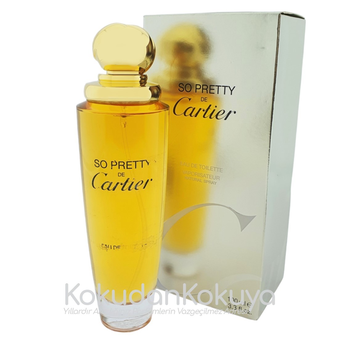 CARTIER So Pretty (Vintage) Parfüm Kadın 100ml Eau De Toilette (EDT) Sprey 
