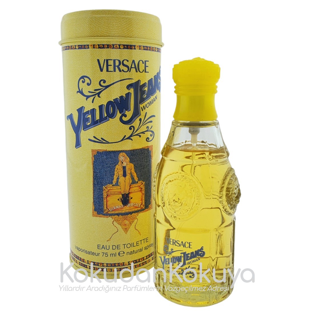 VERSACE Kadın Yellow Jeans (Vintage)