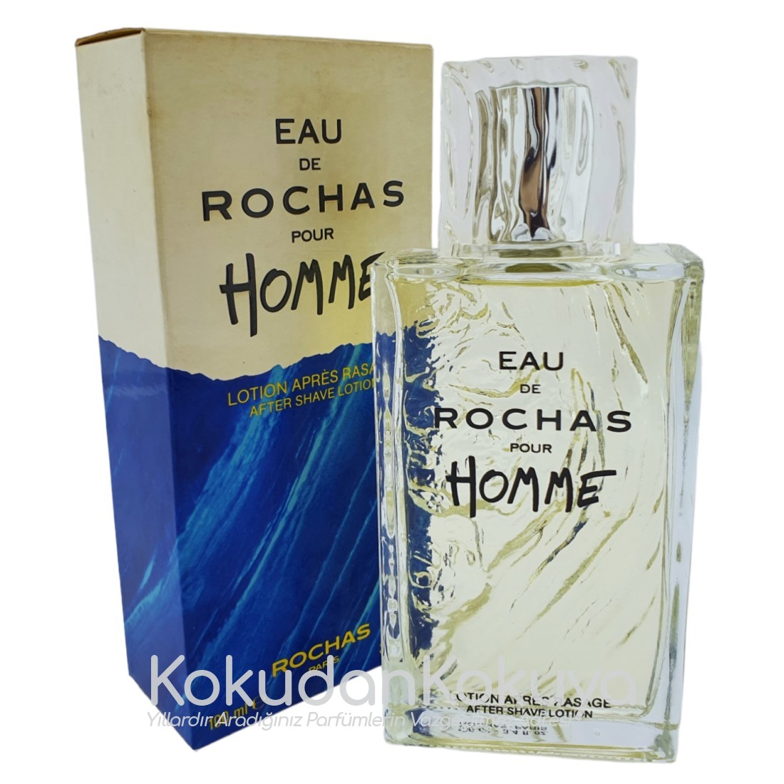 ROCHAS Eau De Rochas pour Homme (Vintage) Erkek Cilt Bakım Ürünleri Erkek 100ml Traş Losyonu Dökme 