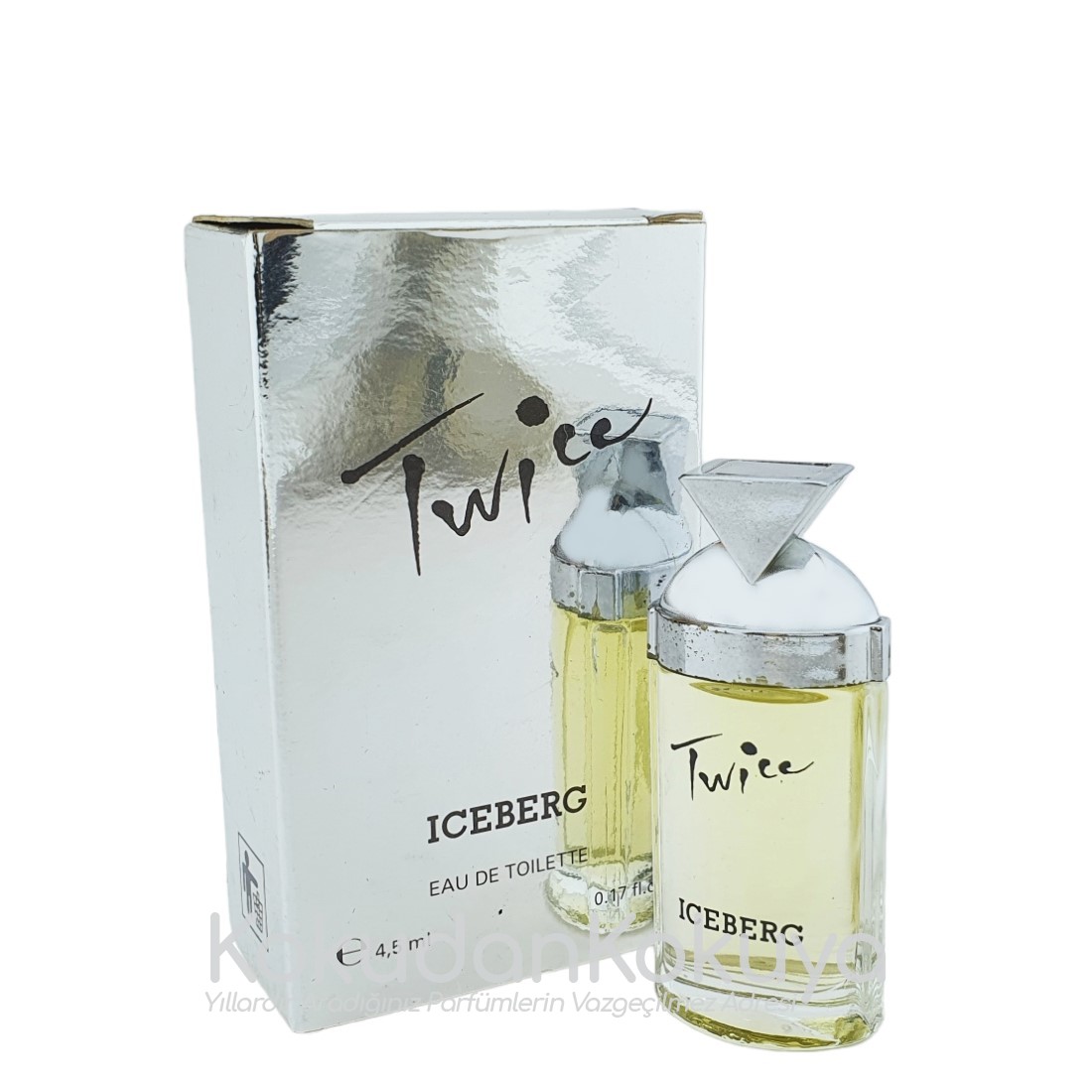 ICEBERG Twice (Vintage) Parfüm Kadın 4.5ml Minyatür (Mini Perfume) Dökme 