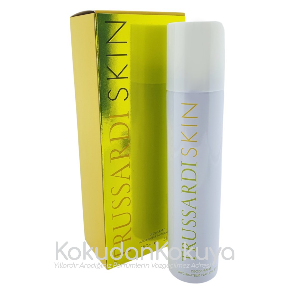 TRUSSARDI Skin (Vintage) Deodorant Kadın 150ml Deodorant Spray (Metal) Sprey 