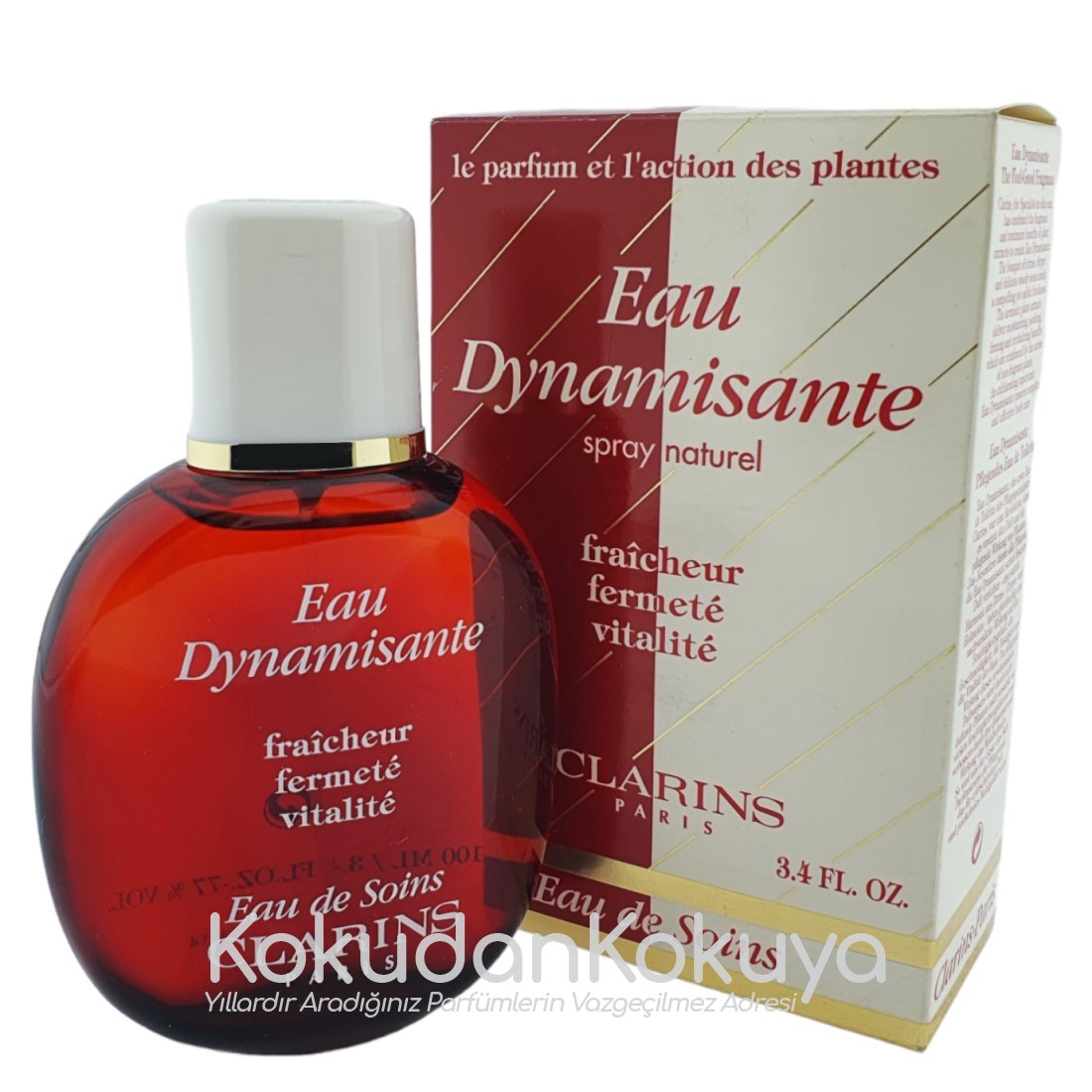 CLARINS Eau Dynamisante (Vintage) Parfüm Unisex 100ml Eau De Toilette (EDT) Sprey 