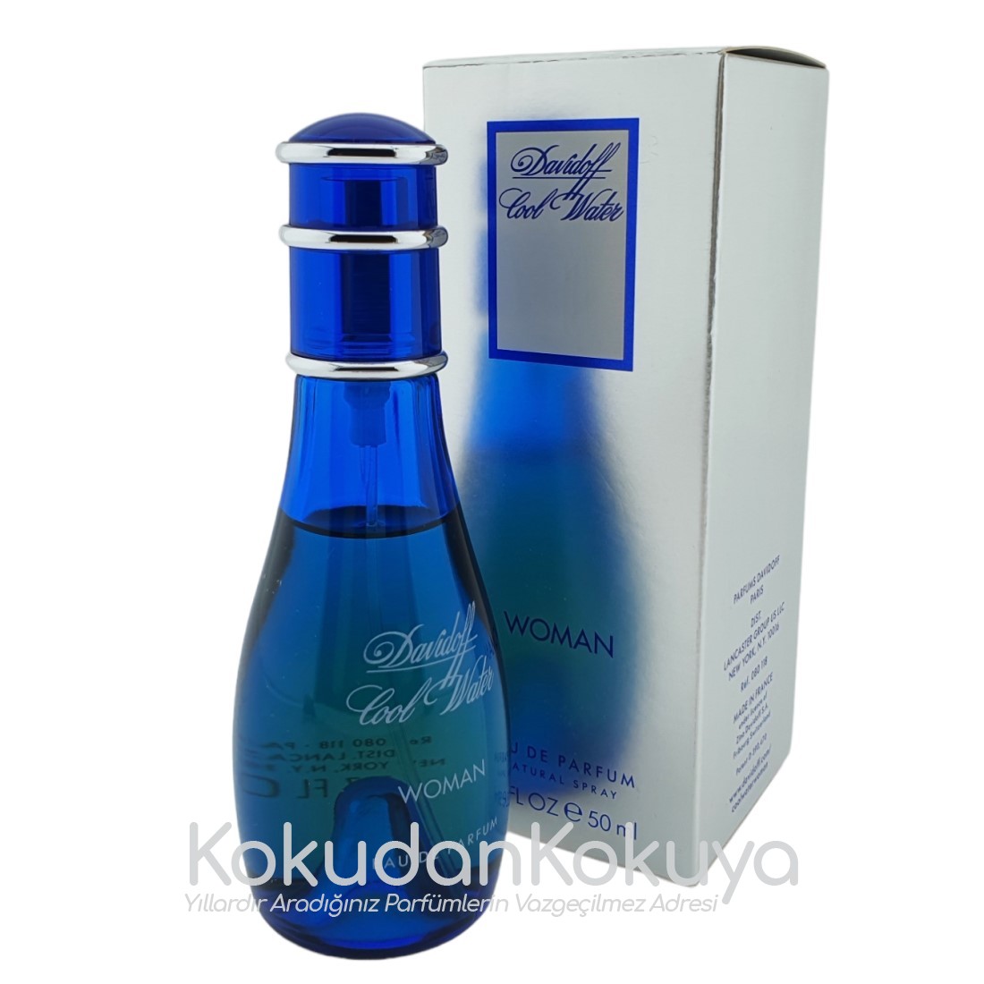 DAVIDOFF Cool Water for Women (Vintage) Parfüm Kadın 50ml Eau De Parfum (EDP) Sprey 