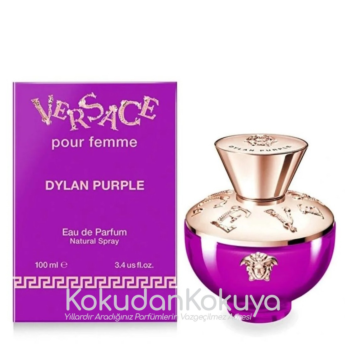 VERSACE (2022) Versace Pour Femme Dylan Purple Parfüm Kadın 100ml Eau De Parfum (EDP) Sprey 