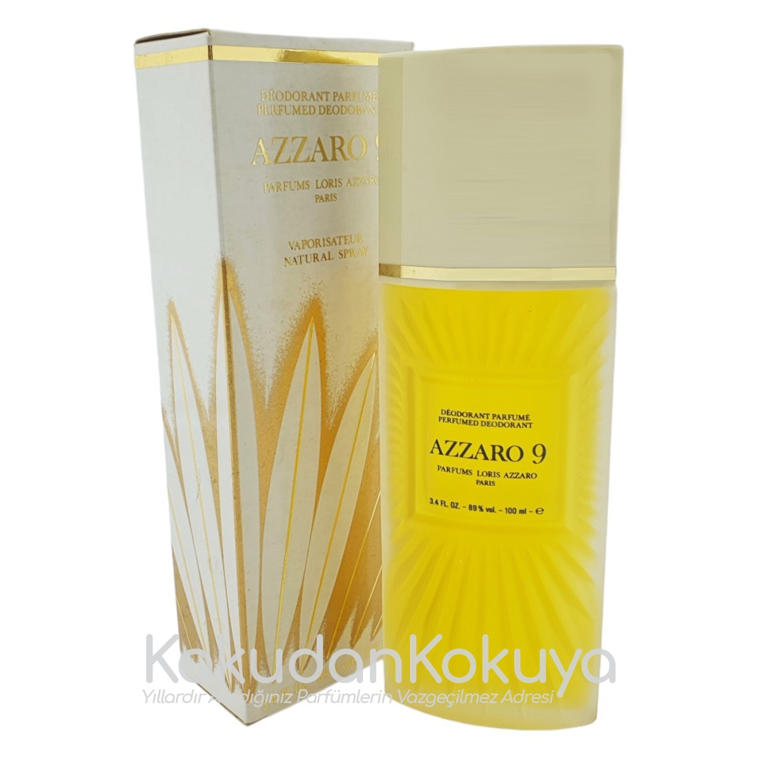 AZZARO Azzaro 9 (Vintage 1) Deodorant Kadın 100ml Deodorant Spray (Cam) Sprey 