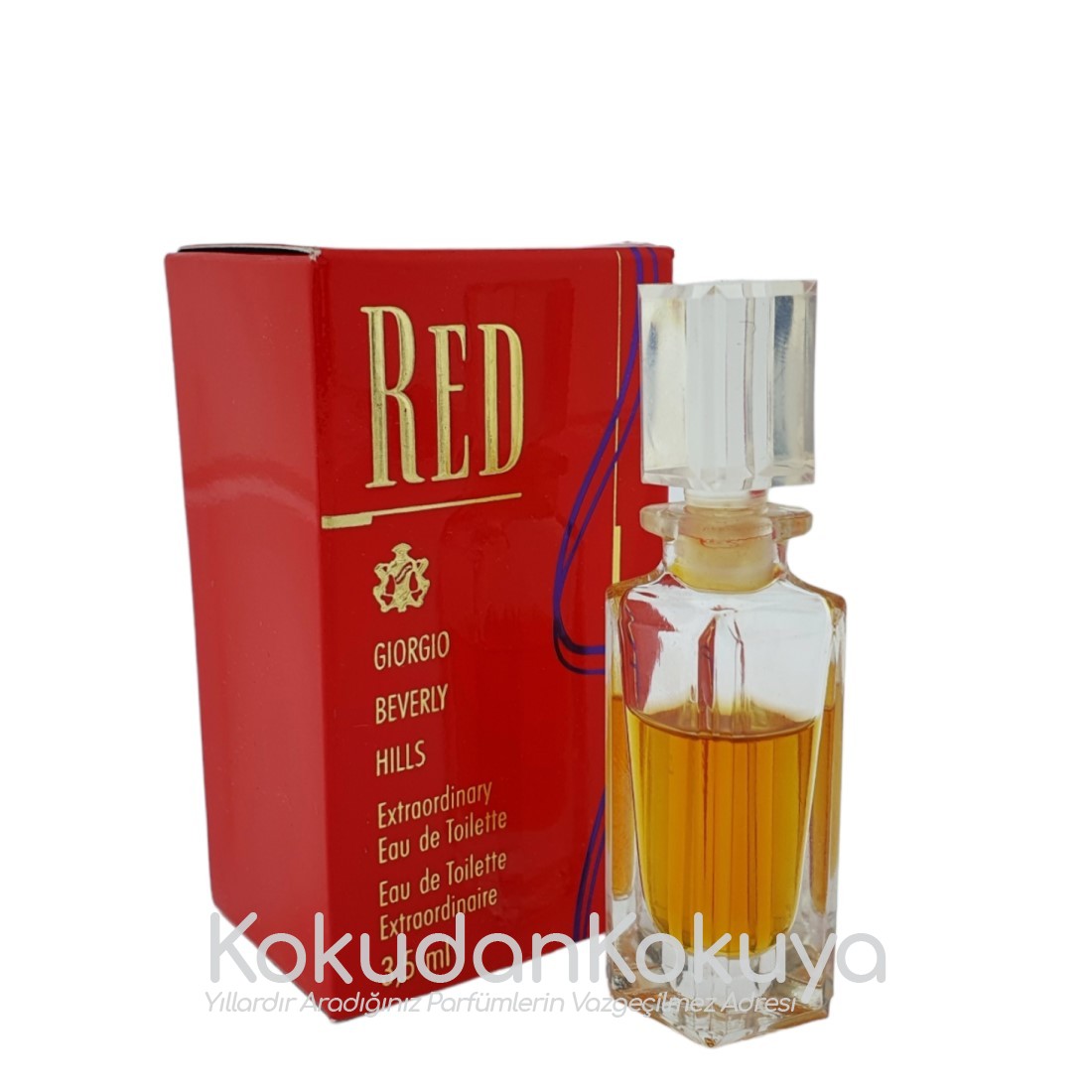 GIORGIO BEVERLY HILLS Red (Vintage) Parfüm Kadın 3.5ml Minyatür (Mini Perfume) Dökme 