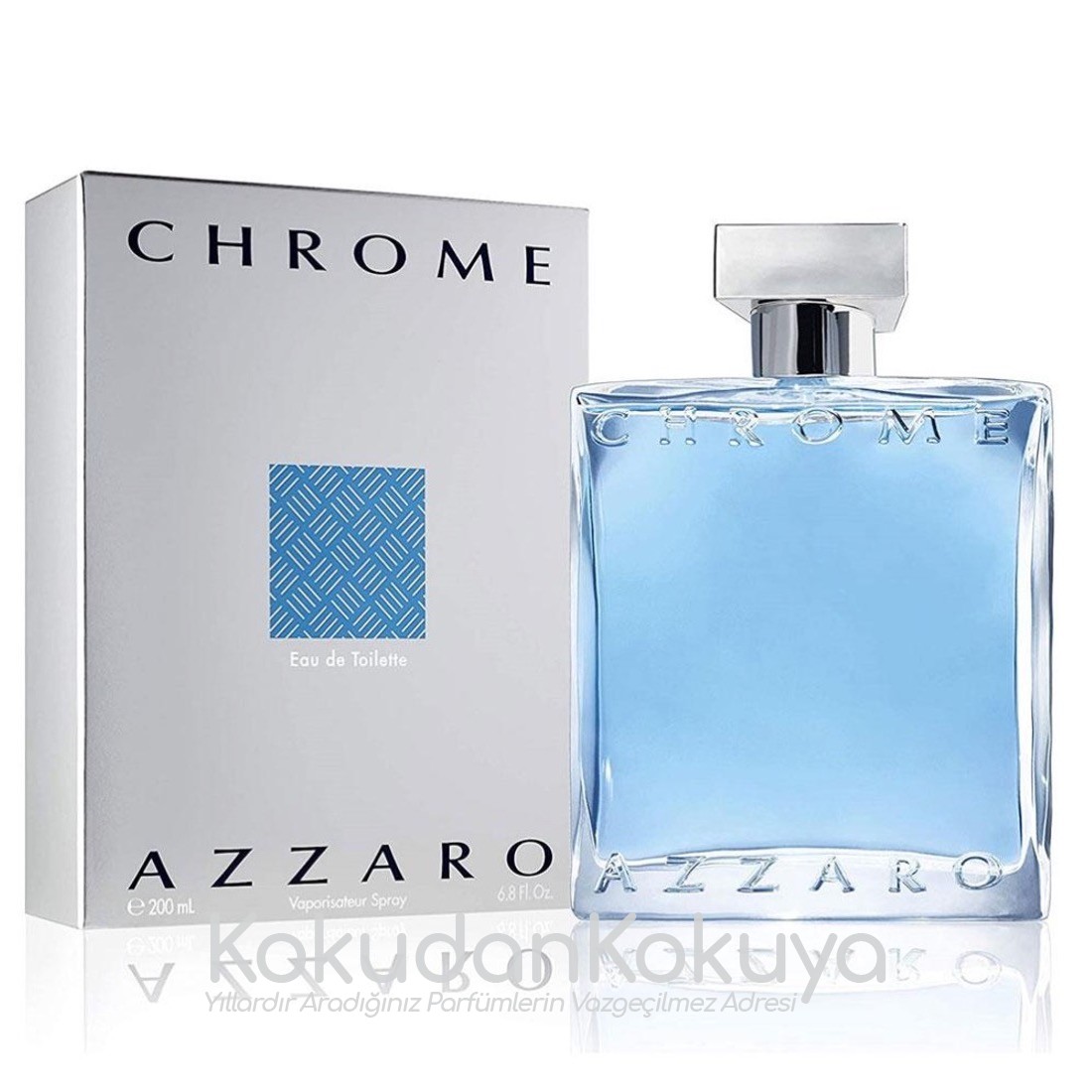 AZZARO (2023) Chrome Parfüm Erkek 100ml Eau De Toilette (EDT) Sprey 