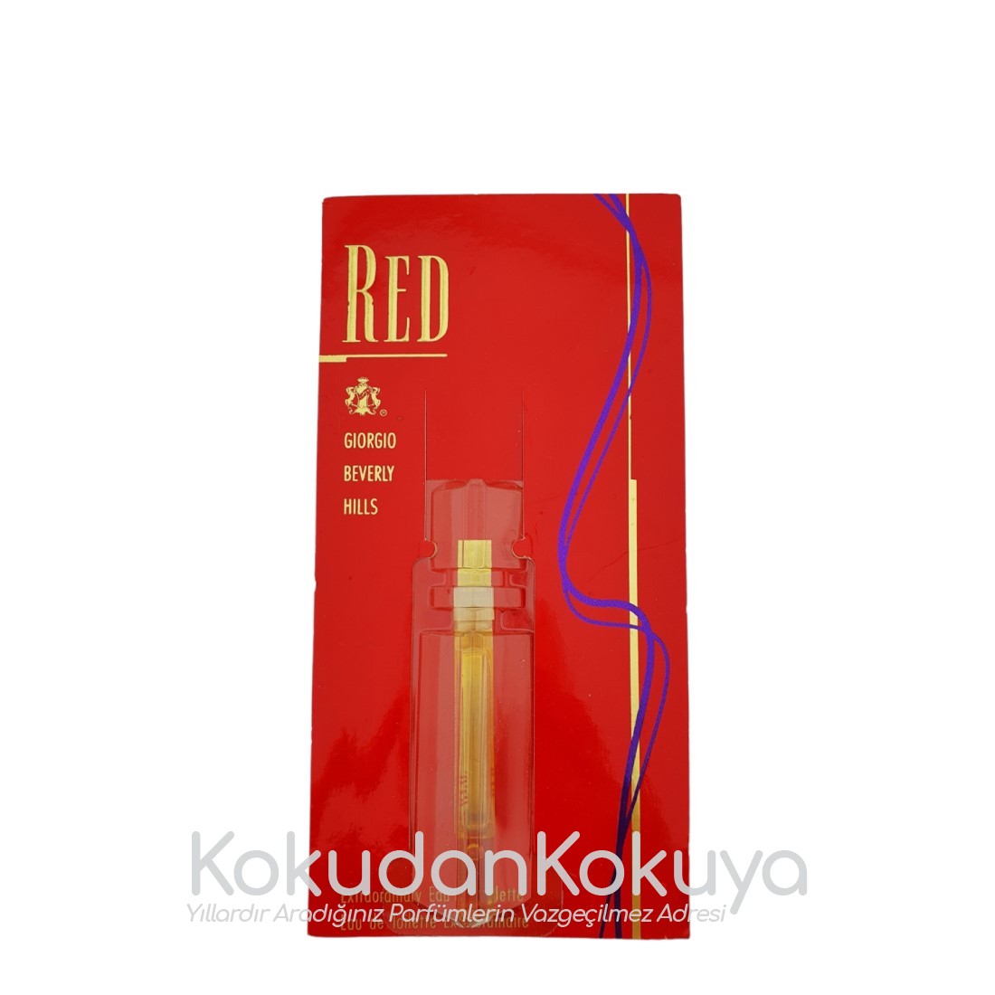 GIORGIO BEVERLY HILLS Red (Vintage) Parfüm Kadın 2ml Minyatür (Mini Perfume) Dökme 