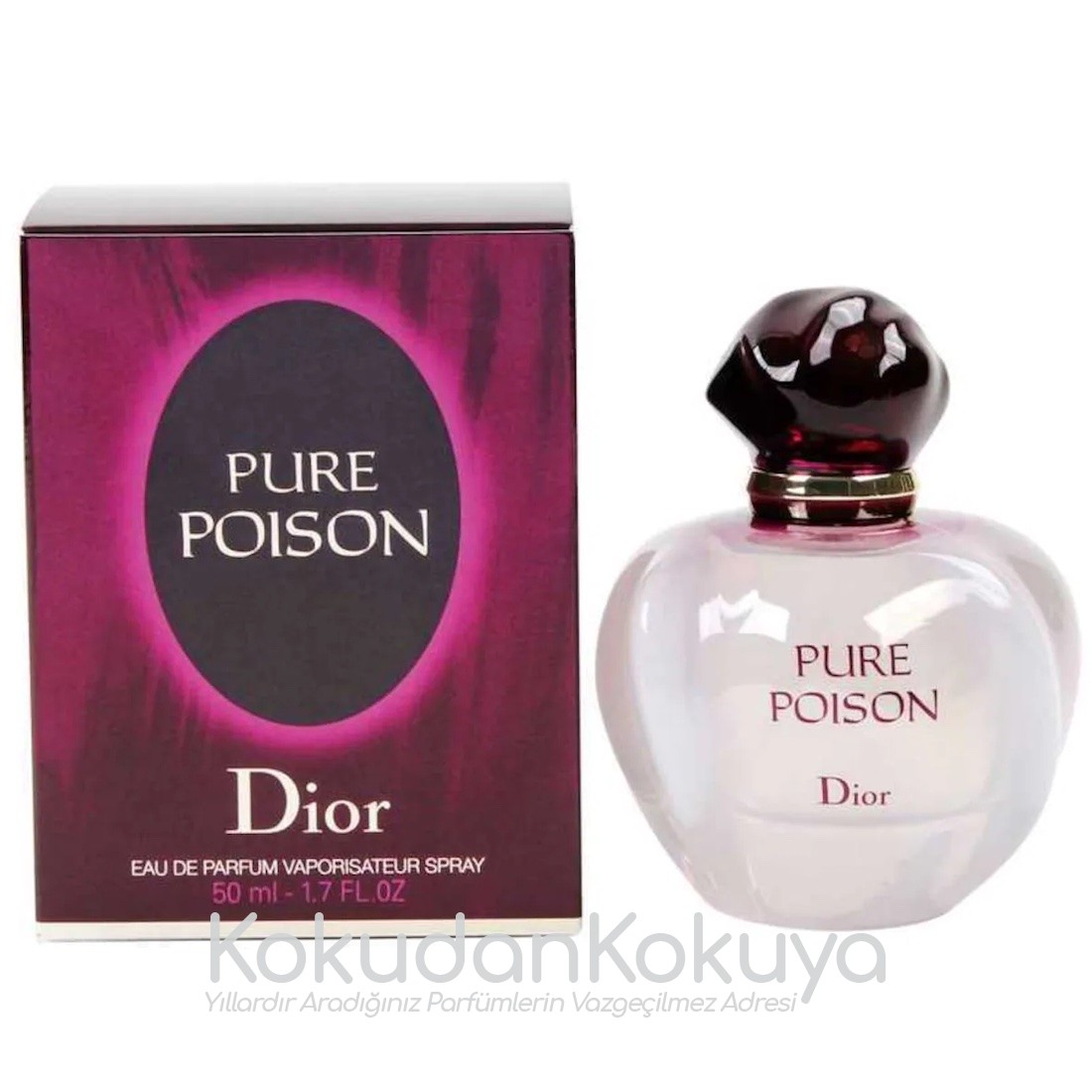 CHRISTIAN DIOR (2023) Pure Poison Parfüm Kadın 50ml Eau De Parfum (EDP) Sprey 