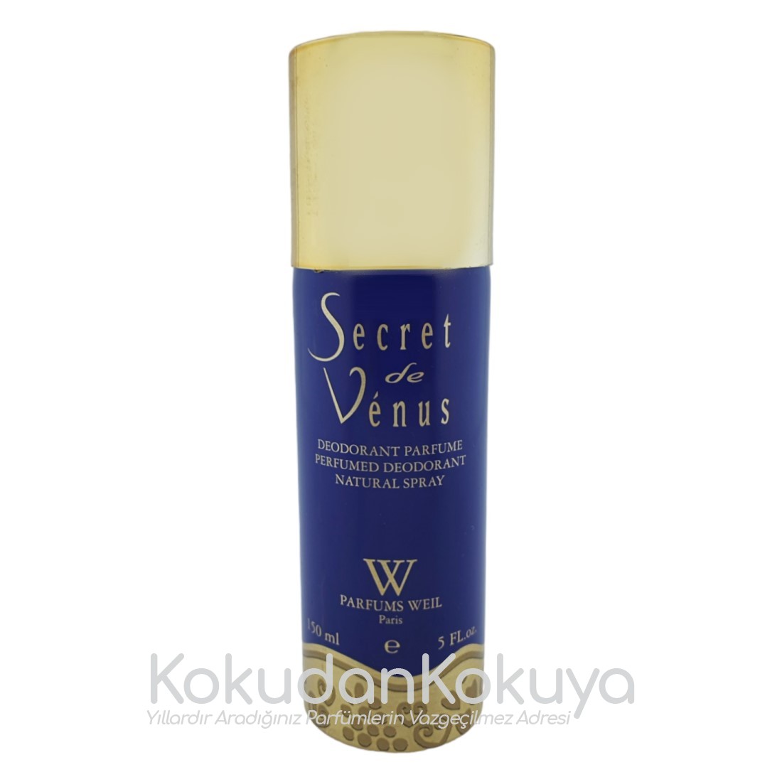 PARFUMS WEIL Secret De Venus (Vintage) Deodorant Kadın 150ml Deodorant Spray (Metal) 