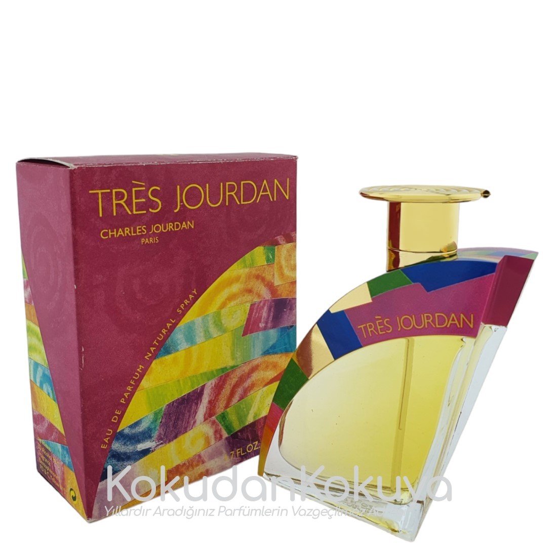 CHARLES JOURDAN Tres Jourdan (Vintage) Parfüm Kadın 50ml Eau De Parfum (EDP) Sprey 