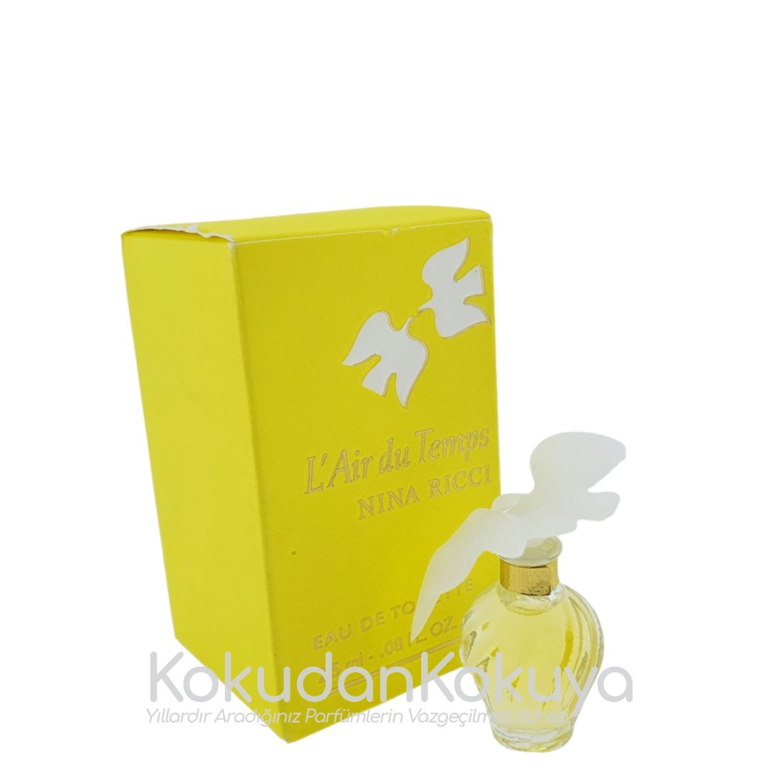 NINA RICCI L'Air Du Temps (Vintage) Parfüm Kadın 2.5ml Minyatür (Mini Perfume) Dökme 